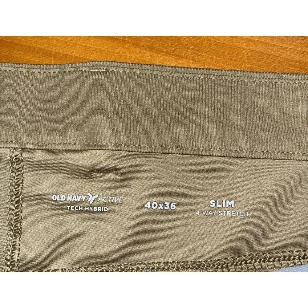 Mens Old Navy Slim Performance Straight Leg‎ Pants